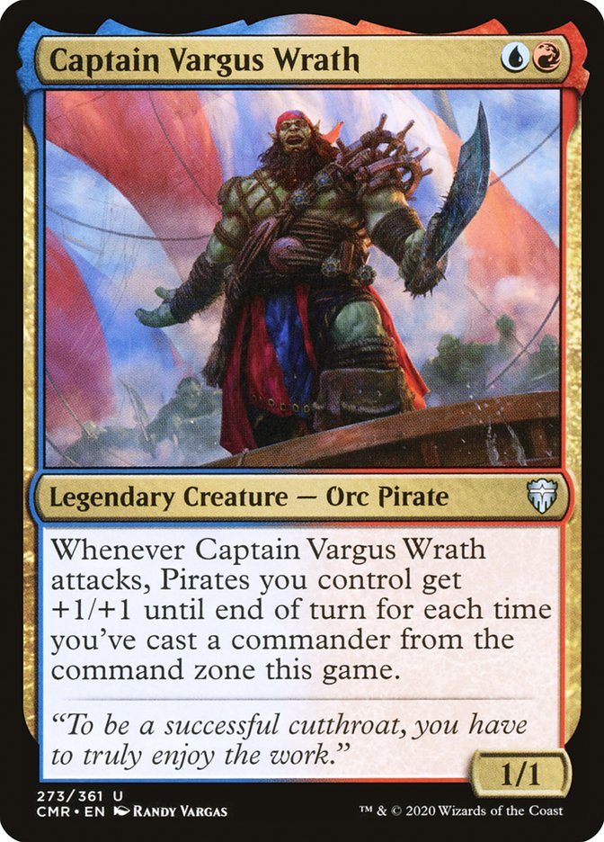 Captain Vargus Wrath [Commander Legends] | Good Games Adelaide SA