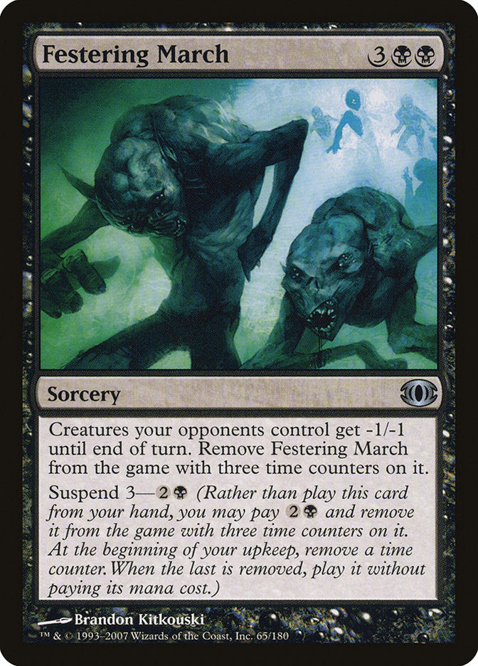 Festering March 65/180 (Future Sight)  - Foil | Good Games Adelaide SA