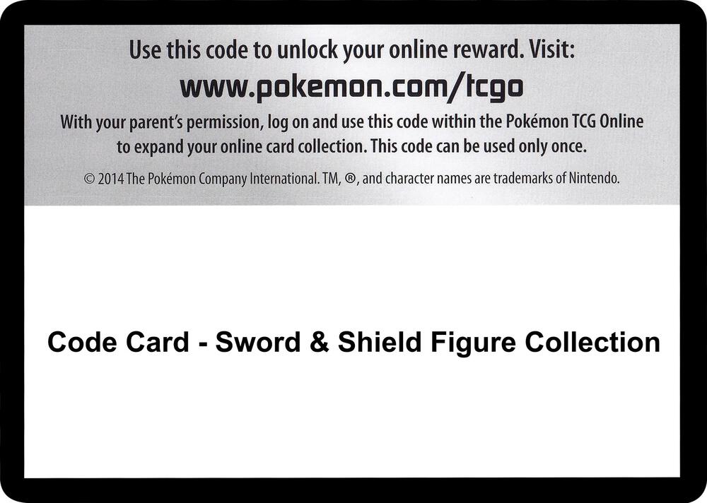 Code Card Sword and Shield Figure Collection  (SWSH02: Rebel Clash)  | Good Games Adelaide SA