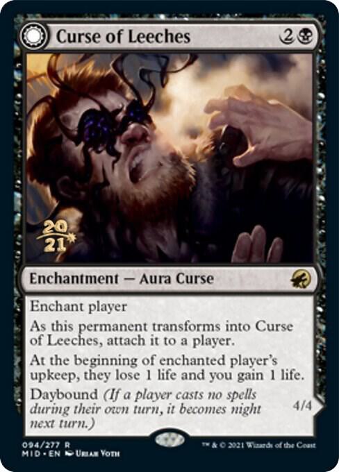 Curse of Leeches 94 (Prerelease Cards)  - Foil | Good Games Adelaide SA