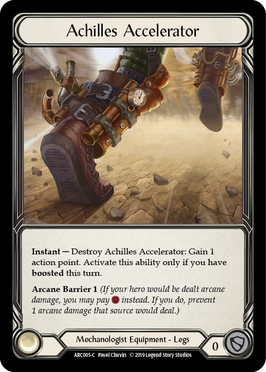 Achilles Accelerator [ARC005-C] 1st Edition Normal | Good Games Adelaide SA