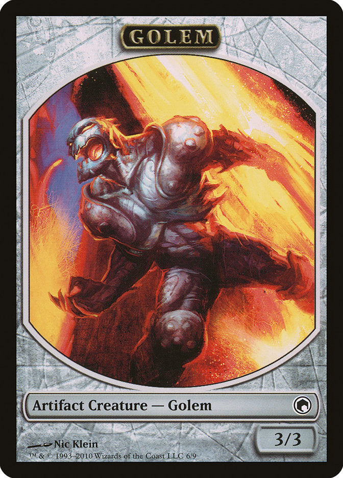Golem Token [Scars of Mirrodin Tokens] | Good Games Adelaide SA