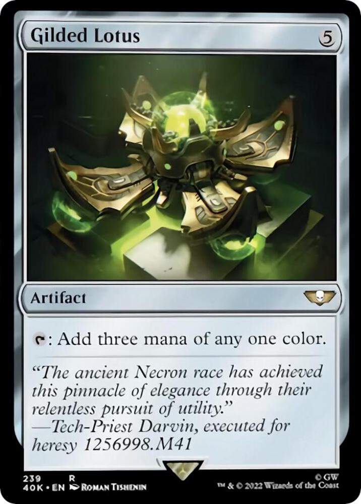 Gilded Lotus 239 (Universes Beyond: Warhammer 40,000)  | Good Games Adelaide SA