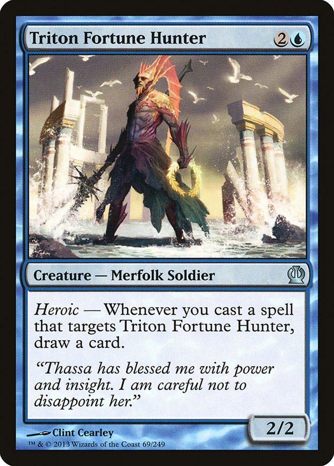 Triton Fortune Hunter [Theros] | Good Games Adelaide SA
