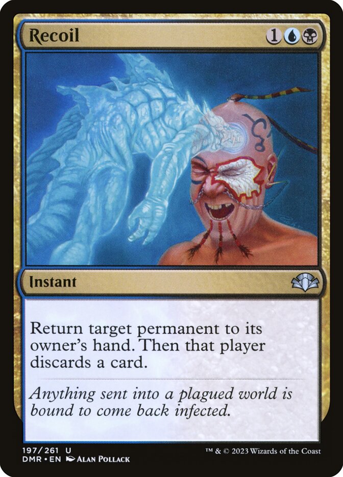 Recoil 197 (Dominaria Remastered)  - Foil | Good Games Adelaide SA