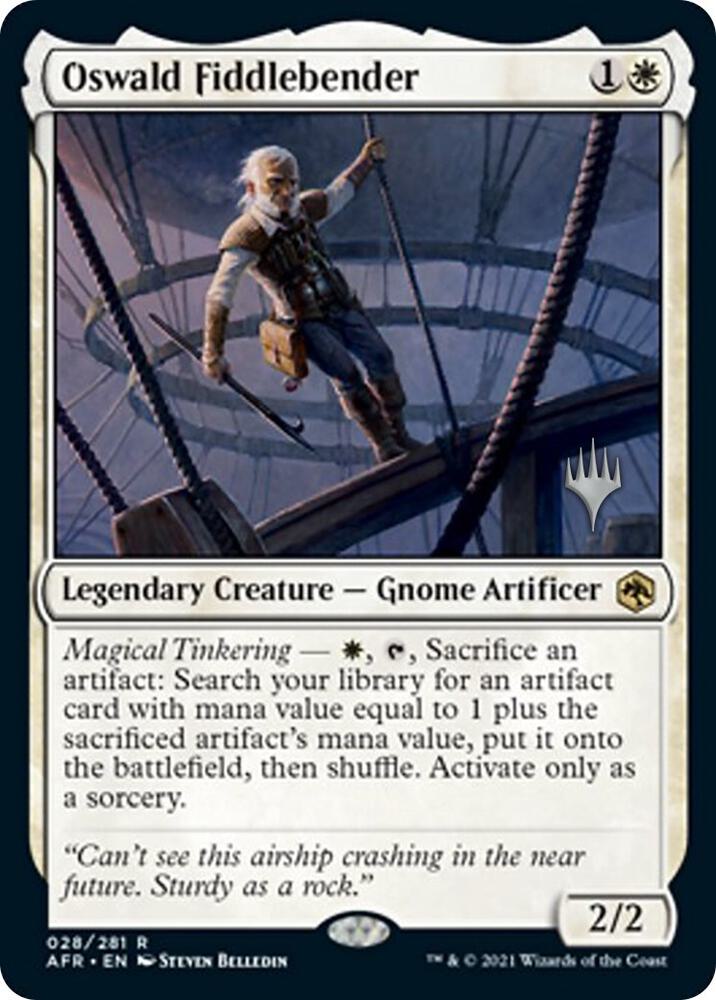 Oswald Fiddlebender 28 (Promo Pack: Adventures in the Forgotten Realms)  - Foil | Good Games Adelaide SA