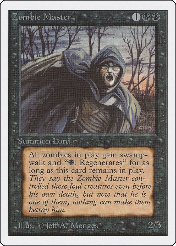 Zombie Master 138/302 (Unlimited Edition)  | Good Games Adelaide SA