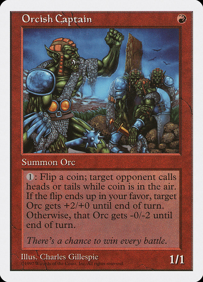 Orcish Captain [Fifth Edition] | Good Games Adelaide SA