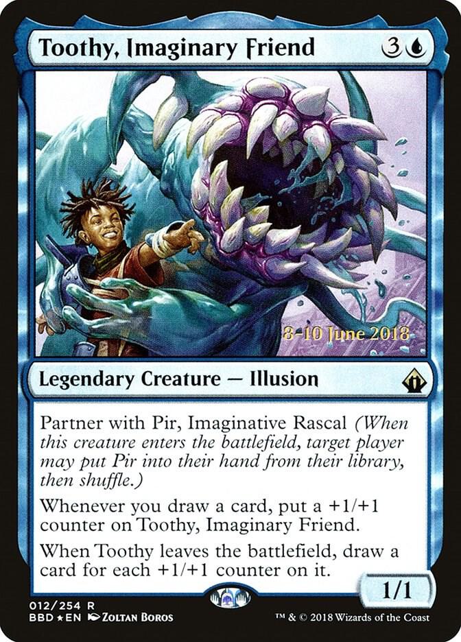 Toothy Imaginary Friend 12 (Launch Party & Release Event Promos)  - Foil | Good Games Adelaide SA