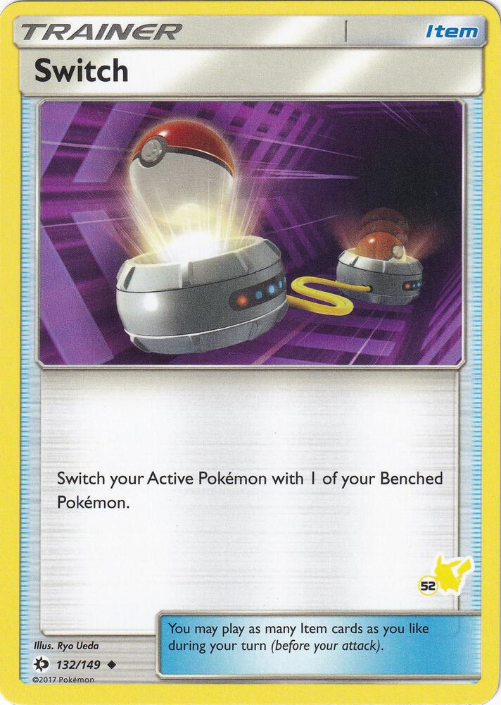 Switch 132 149 52 Pikachu Stamped 132/149 (Battle Academy)  | Good Games Adelaide SA