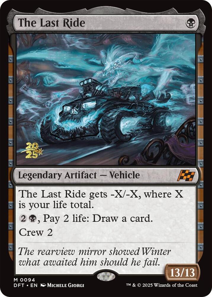 The Last Ride 94 (Prerelease Cards)  - Foil | Good Games Adelaide SA