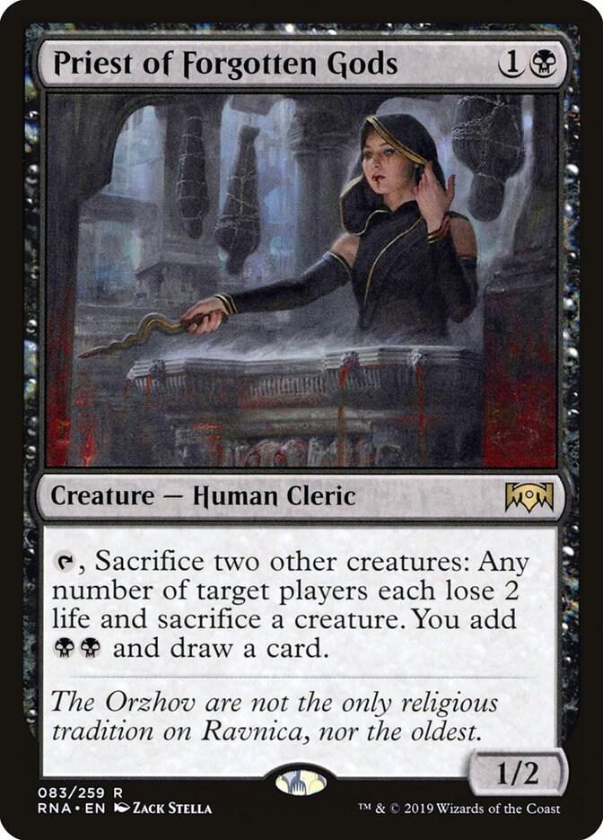 Priest of Forgotten Gods 83 (Ravnica Allegiance)  | Good Games Adelaide SA