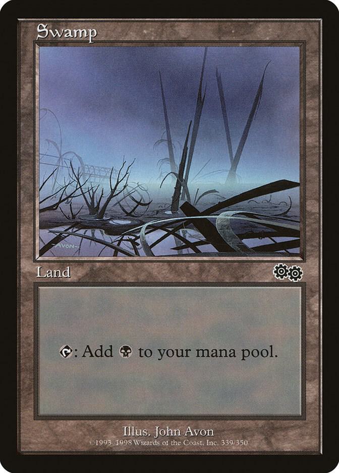 Swamp 339 339 (Urza's Saga)  | Good Games Adelaide SA