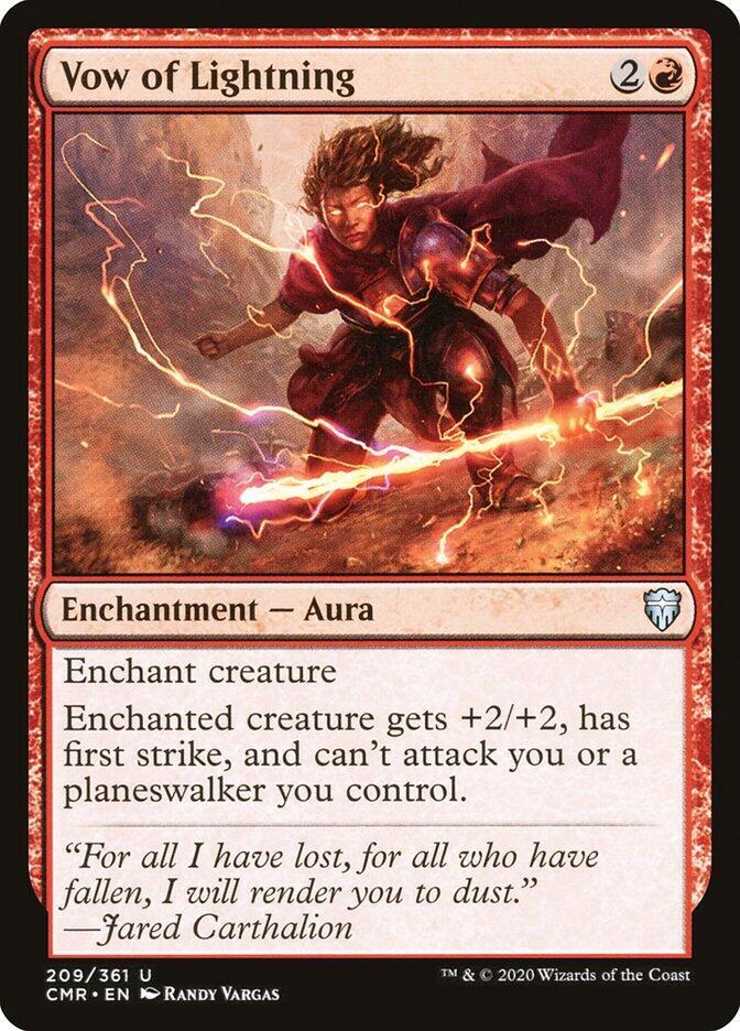 Vow of Lightning 209 (Commander Legends)  - Foil | Good Games Adelaide SA