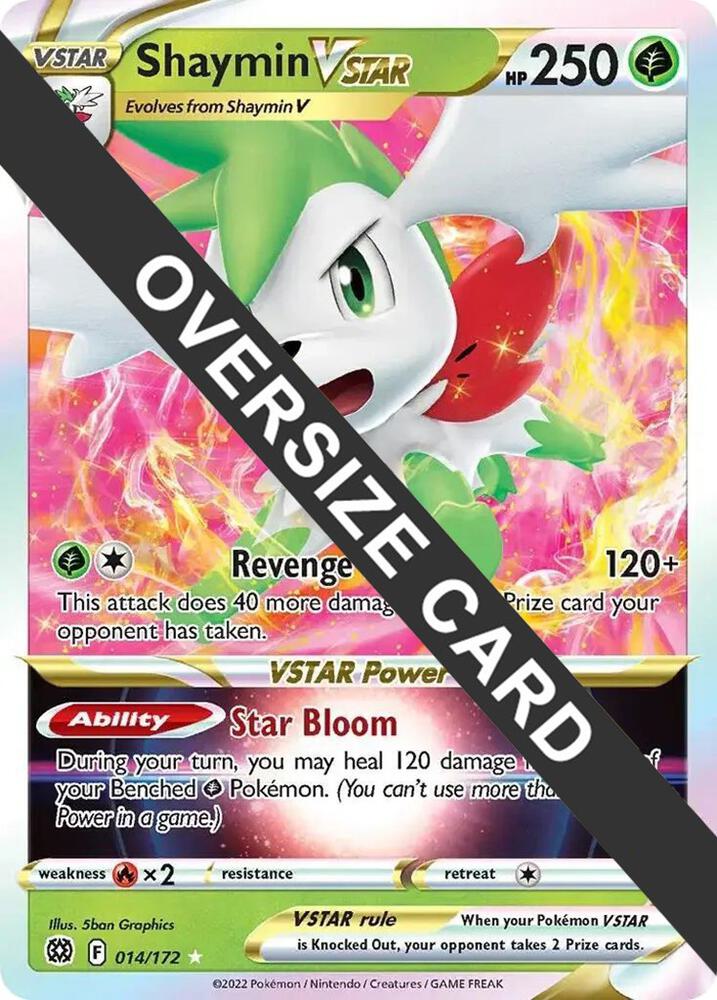 Shaymin VSTAR 014 172 014/172 (Jumbo Cards)  - Holofoil | Good Games Adelaide SA