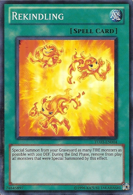 Rekindling [TU03-EN004] Super Rare | Good Games Adelaide SA