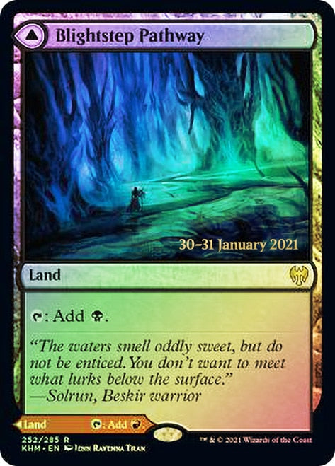 Blightstep Pathway // Searstep Pathway  [Kaldheim Prerelease Promos] | Good Games Adelaide SA