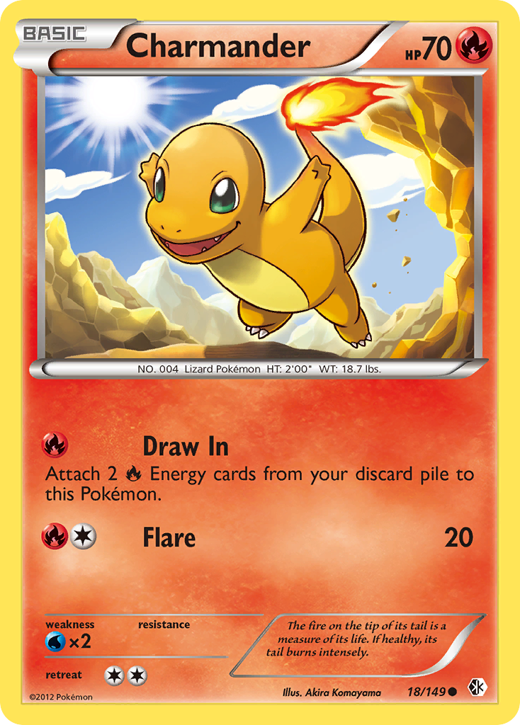 Charmander (18/149) [Black & White: Boundaries Crossed] | Good Games Adelaide SA