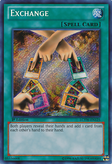 Exchange [LCYW-EN125] Secret Rare | Good Games Adelaide SA