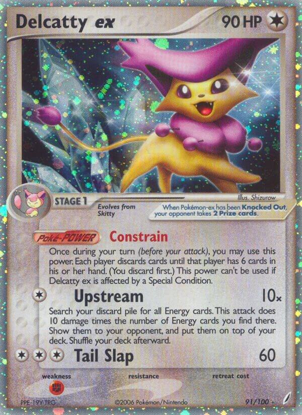 Delcatty ex 91/100 (Crystal Guardians)  - Holofoil | Good Games Adelaide SA