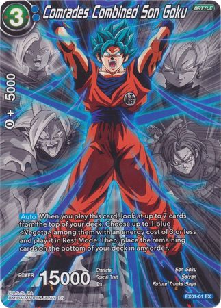 Comrades Combined Son Goku (Alternate Art) [EX01-01] | Good Games Adelaide SA