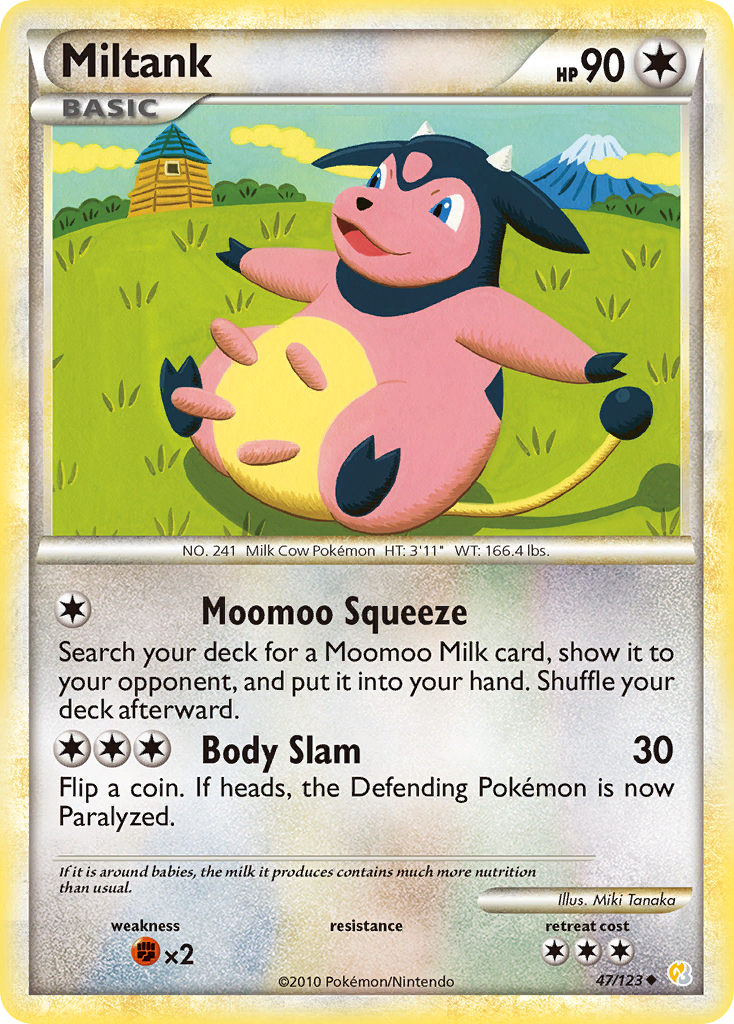 Miltank (47/123) [HeartGold & SoulSilver: Base Set] | Good Games Adelaide SA