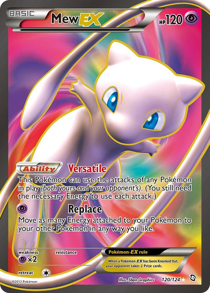 Mew EX Full Art 120/124 (Dragons Exalted)  - Holofoil | Good Games Adelaide SA