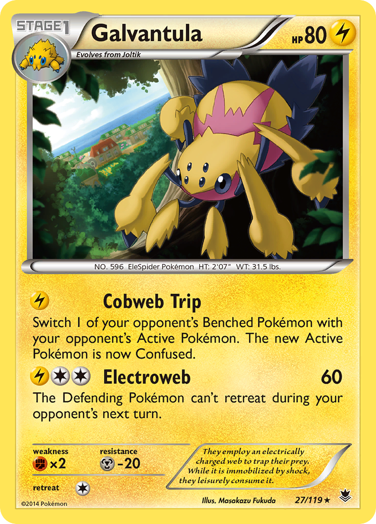 Galvantula (27/119) [XY: Phantom Forces] | Good Games Adelaide SA