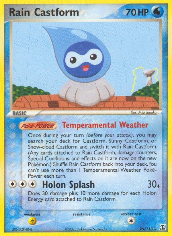 Rain Castform 26/113 (Delta Species)  - Reverse Holofoil | Good Games Adelaide SA