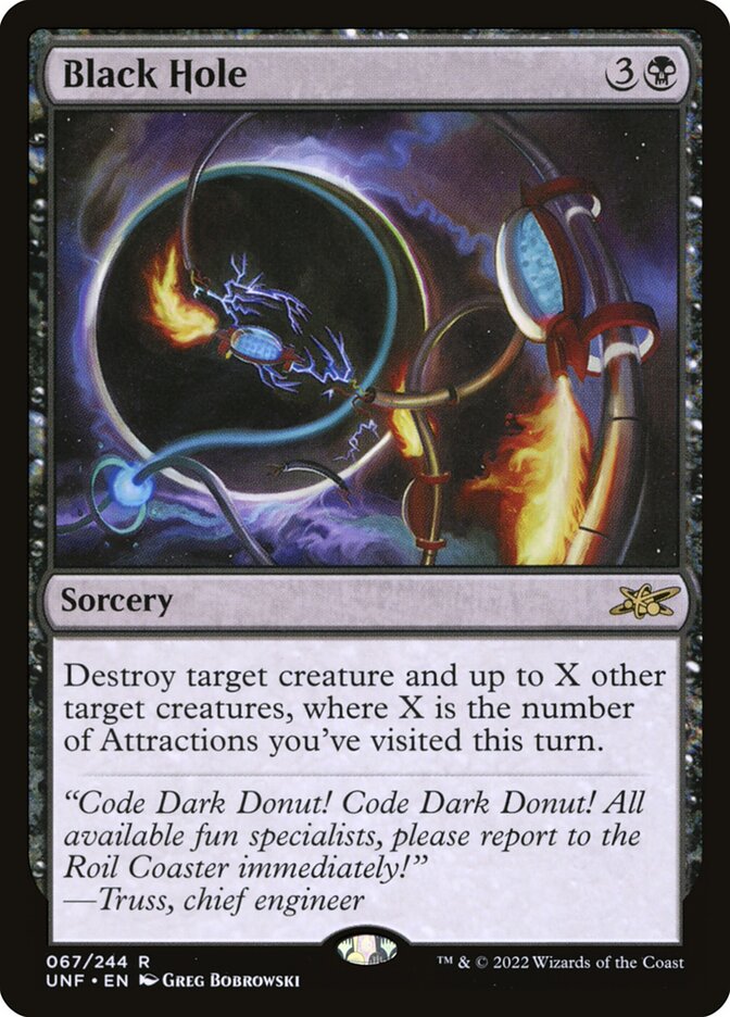 Black Hole 67 (Unfinity)  - Foil | Good Games Adelaide SA