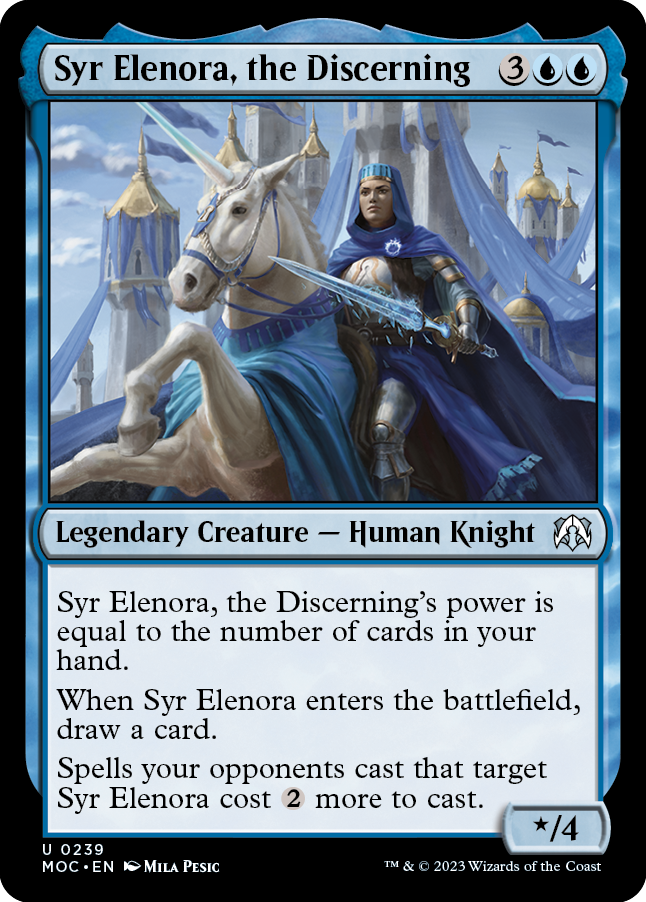 Syr Elenora, the Discerning [March of the Machine Commander] | Good Games Adelaide SA