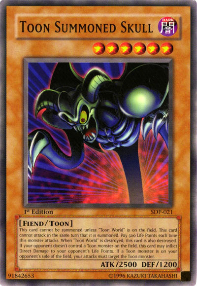 Toon Summoned Skull [SDP-021] Common | Good Games Adelaide SA