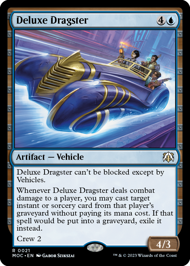 Deluxe Dragster [March of the Machine Commander] | Good Games Adelaide SA