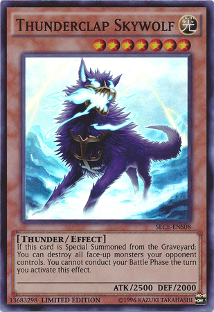 Thunderclap Skywolf [SECE-ENS08] Super Rare | Good Games Adelaide SA