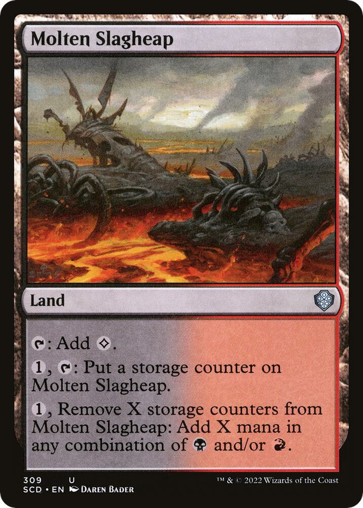 Molten Slagheap 309 (Starter Commander Decks)  | Good Games Adelaide SA