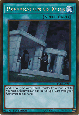 Preparation of Rites [PGL2-EN054] Gold Rare | Good Games Adelaide SA
