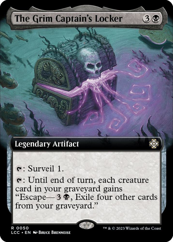 The Grim Captains Locker 50 (Commander: The Lost Caverns of Ixalan)  | Good Games Adelaide SA