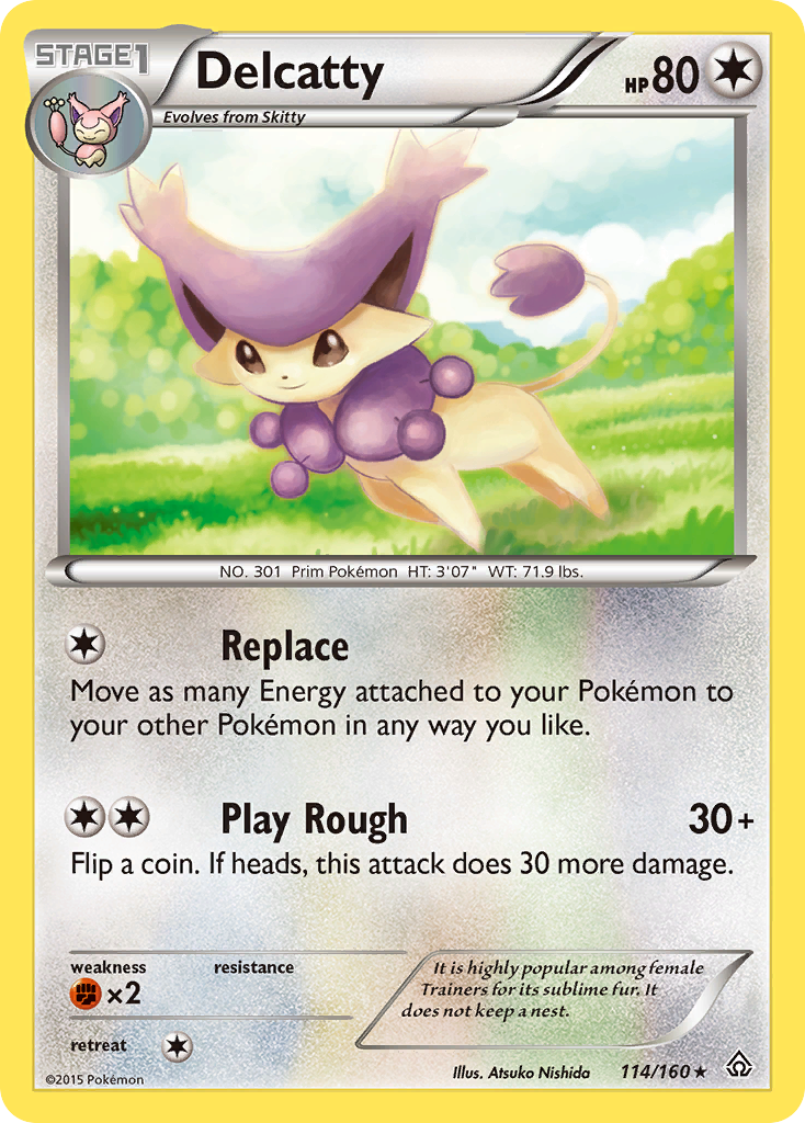 Delcatty (114/160) [XY: Primal Clash] | Good Games Adelaide SA