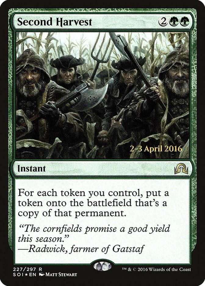 Second Harvest 227 (Prerelease Cards)  - Foil | Good Games Adelaide SA