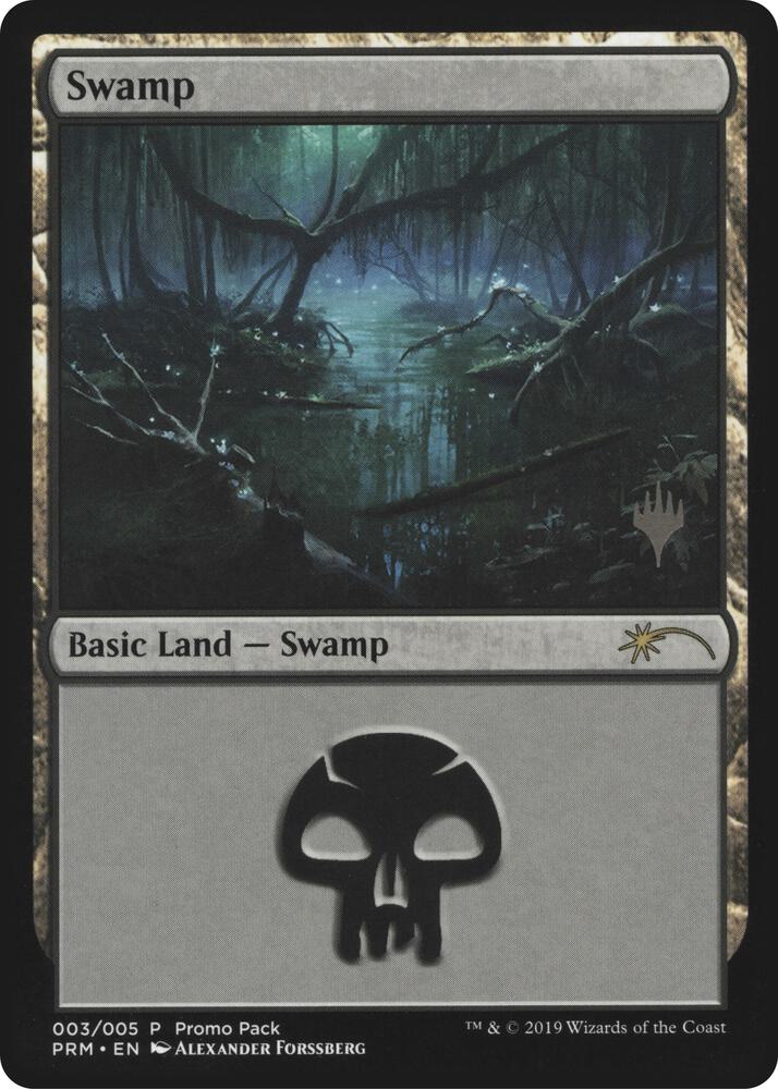 Swamp 3 (Promo Pack: Core Set 2020)  | Good Games Adelaide SA