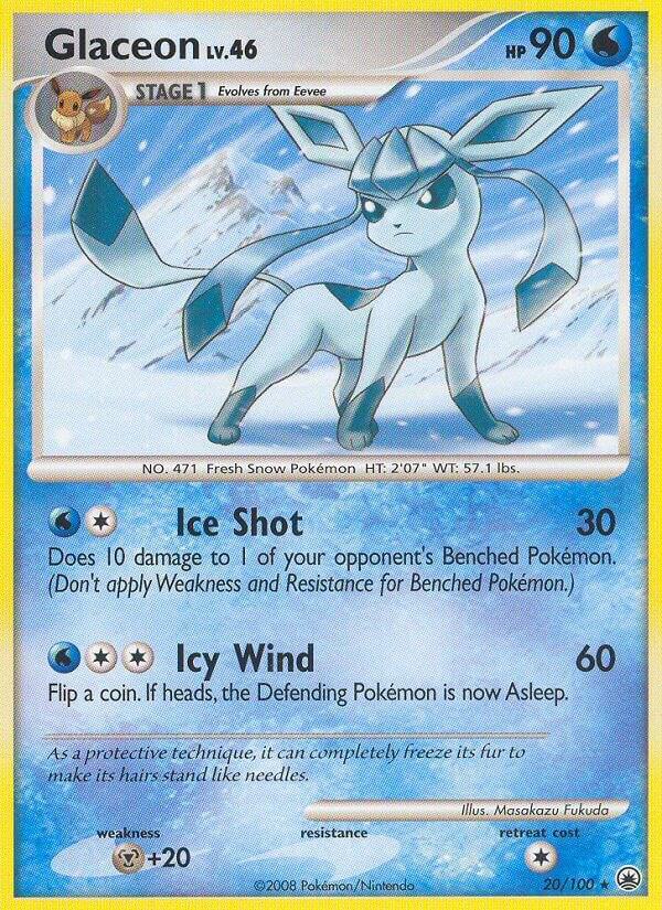 Glaceon 20/100 (Majestic Dawn)  | Good Games Adelaide SA