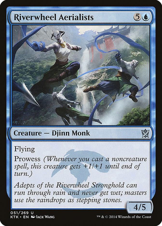 Riverwheel Aerialists 51 (Khans of Tarkir)  - Foil | Good Games Adelaide SA