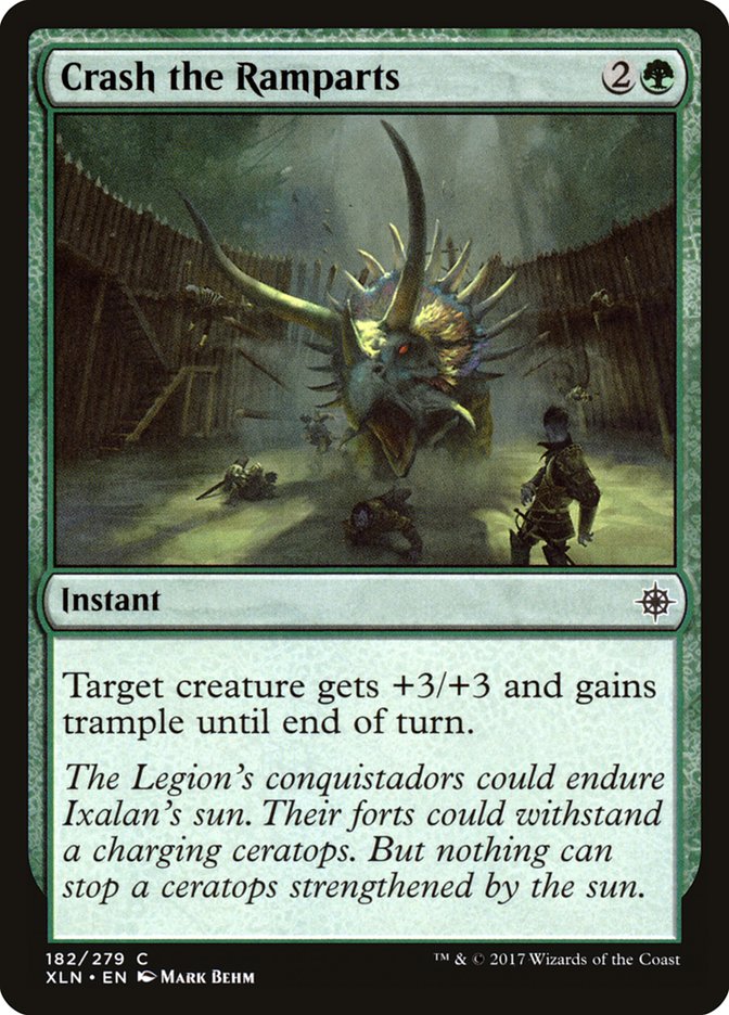 Crash the Ramparts 182 (Ixalan)  - Foil | Good Games Adelaide SA