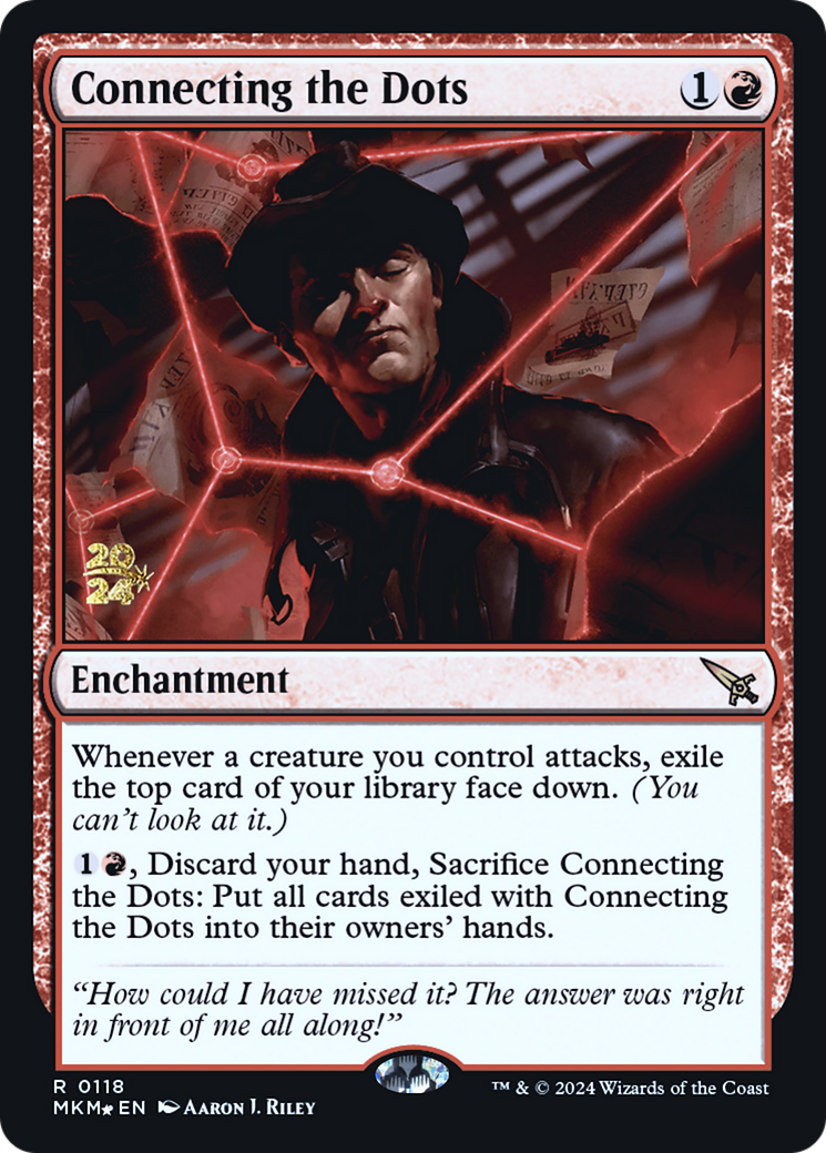 Connecting the Dots [Murders at Karlov Manor Prerelease Promos] | Good Games Adelaide SA