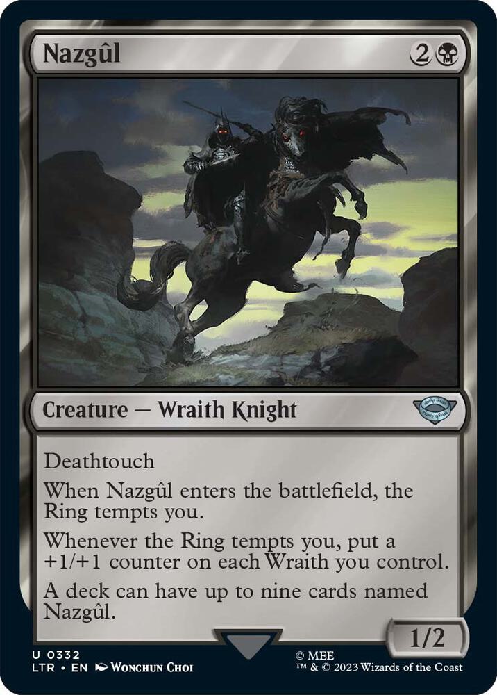 Nazgûl 332 (Universes Beyond: The Lord of the Rings: Tales of Middle-earth)  - Foil | Good Games Adelaide SA