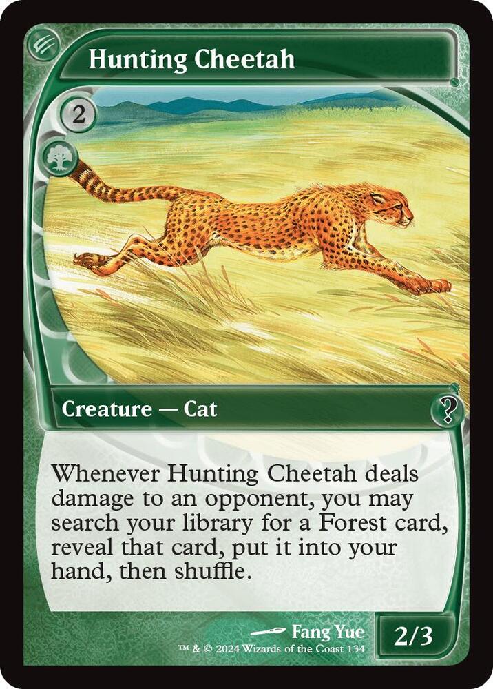 Hunting Cheetah 134 (Mystery Booster 2)  | Good Games Adelaide SA