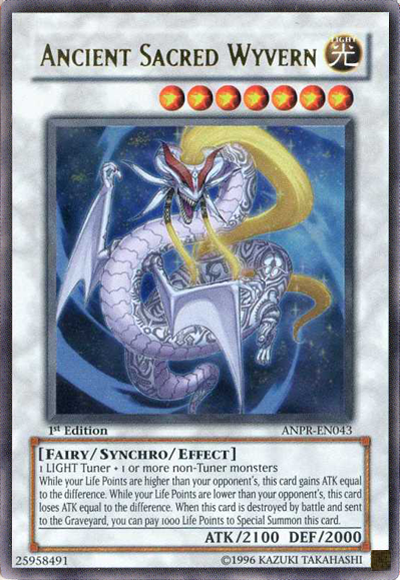 Ancient Sacred Wyvern [ANPR-EN043] Ultra Rare | Good Games Adelaide SA