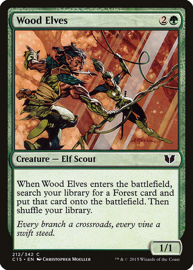 Wood Elves [Commander 2015] | Good Games Adelaide SA