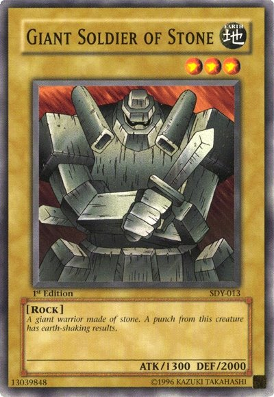 Giant Soldier of Stone [SDY-013] Common | Good Games Adelaide SA