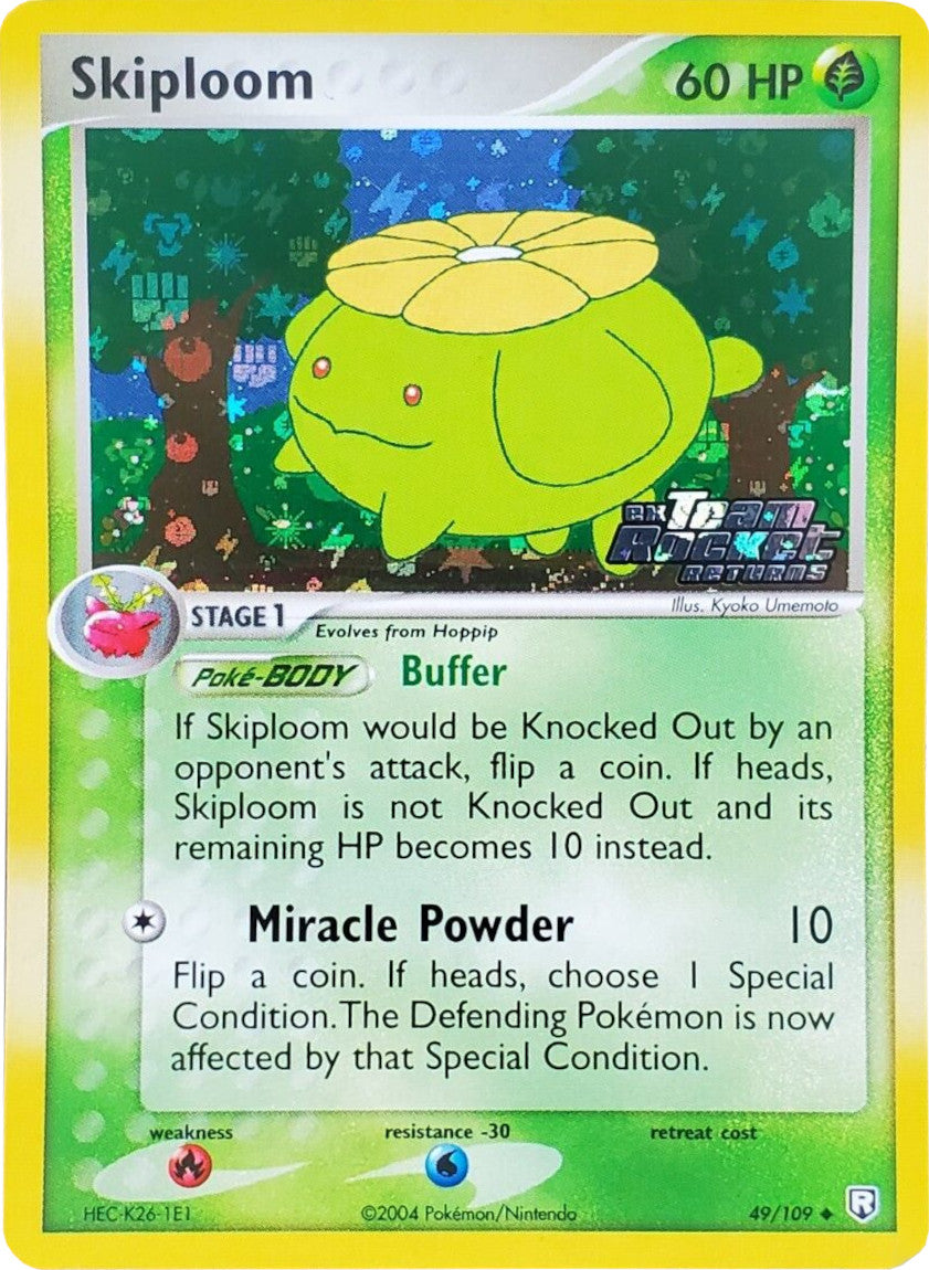 Skiploom (49/109) (Stamped) [EX: Team Rocket Returns] | Good Games Adelaide SA